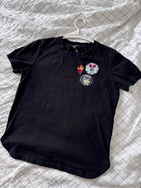 Maje Embroidered Women's T-shirt Size 1